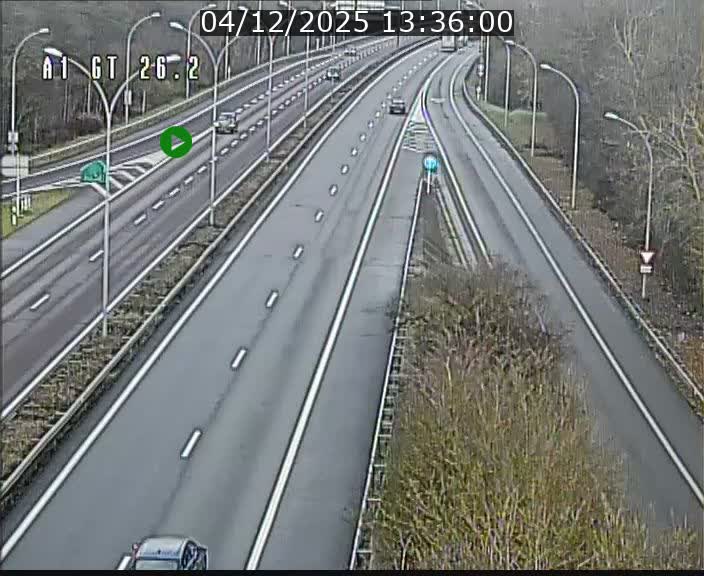 <h2>Traffic live webcam Luxembourg Grevenmacher - A1 direction Allemagne - BK 26.2</h2>