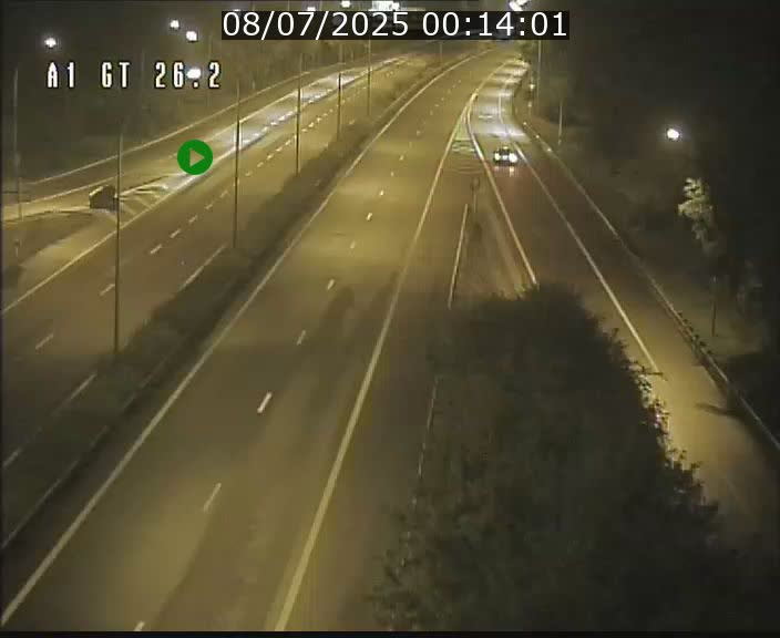 Traffic live webcam Luxembourg Grevenmacher - A1 direction Allemagne - BK 26.2
