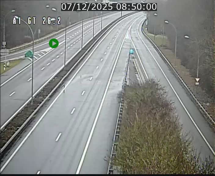 <h2>Traffic live webcam Luxembourg Grevenmacher - A1 direction Allemagne - BK 26.2</h2>