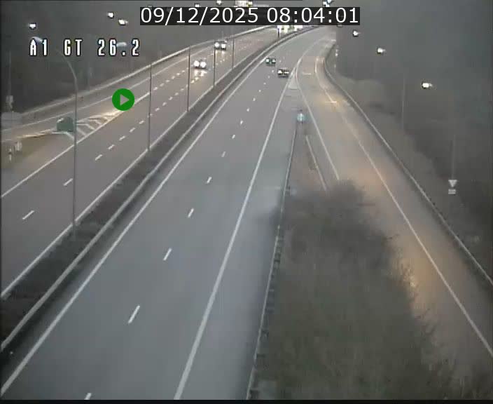 <h2>Traffic live webcam Luxembourg Grevenmacher - A1 direction Allemagne - BK 26.2</h2>