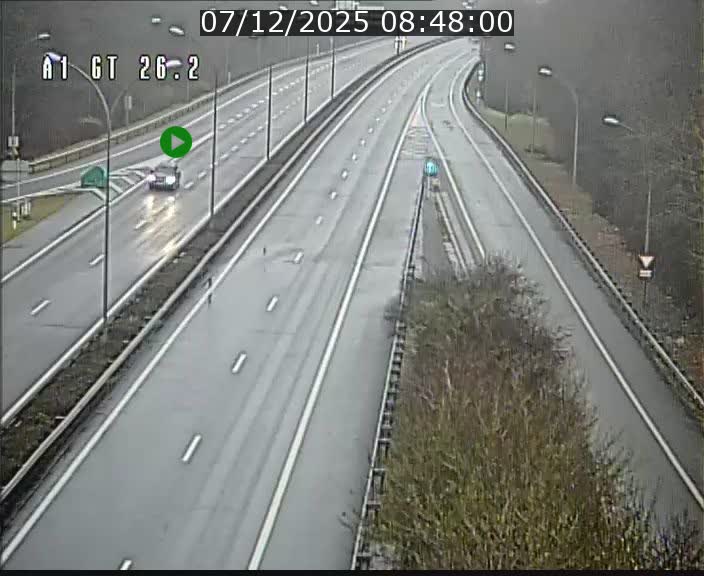 <h2>Traffic live webcam Luxembourg Grevenmacher - A1 direction Allemagne - BK 26.2</h2>