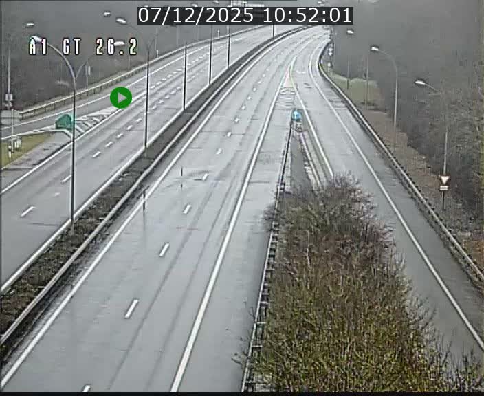 <h2>Traffic live webcam Luxembourg Grevenmacher - A1 direction Allemagne - BK 26.2</h2>