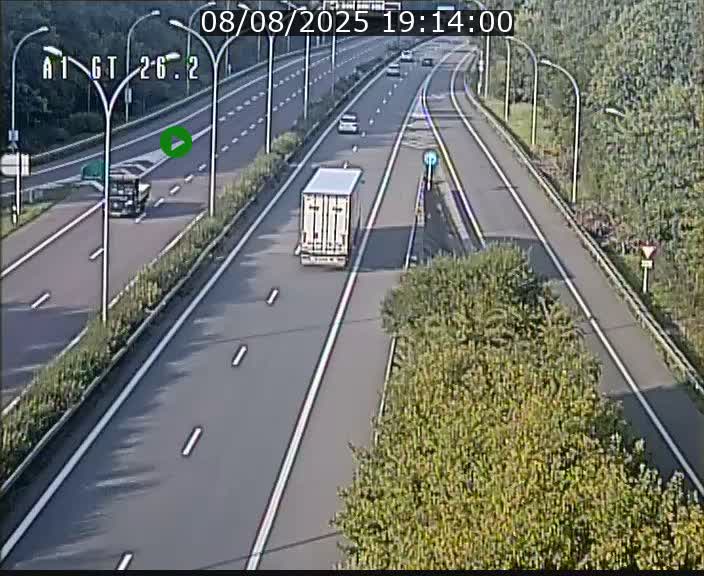 <h2>Traffic live webcam Luxembourg Grevenmacher - A1 direction Allemagne - BK 26.2</h2>