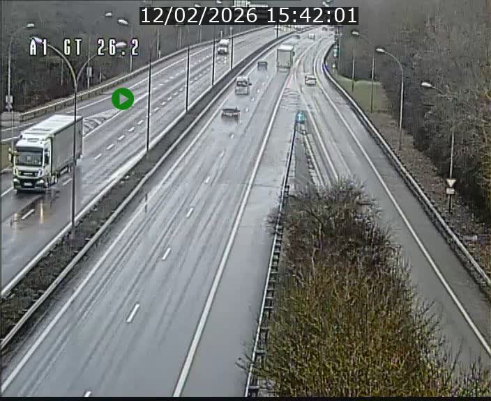 <h2>Traffic live webcam Luxembourg Grevenmacher - A1 direction Allemagne - BK 26.2</h2>