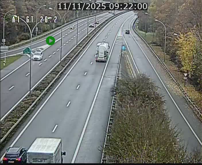 <h2>Traffic live webcam Luxembourg Grevenmacher - A1 direction Allemagne - BK 26.2</h2>