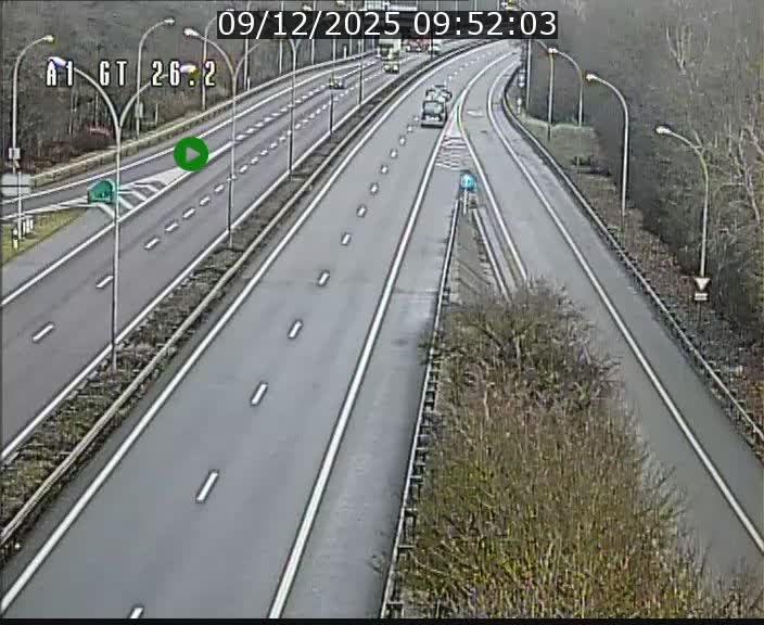 <h2>Traffic live webcam Luxembourg Grevenmacher - A1 direction Allemagne - BK 26.2</h2>