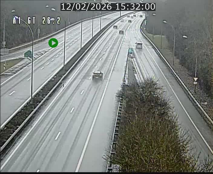 <h2>Traffic live webcam Luxembourg Grevenmacher - A1 direction Allemagne - BK 26.2</h2>