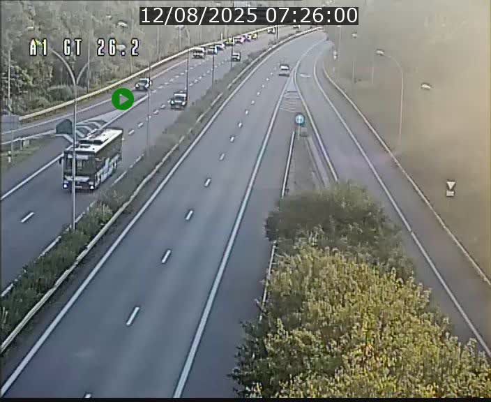 <h2>Traffic live webcam Luxembourg Grevenmacher - A1 direction Allemagne - BK 26.2</h2>