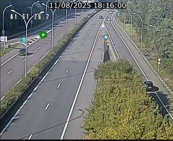 <h2>Traffic live webcam Luxembourg Grevenmacher - A1 direction Allemagne - BK 26.2</h2>