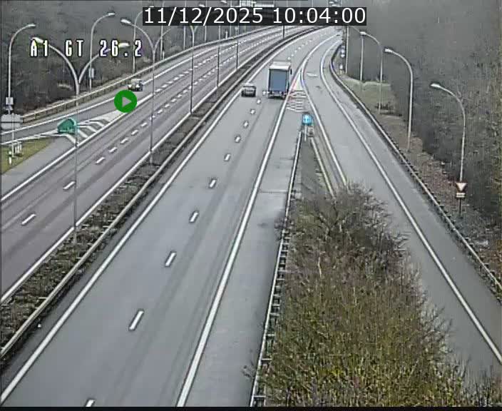 <h2>Traffic live webcam Luxembourg Grevenmacher - A1 direction Allemagne - BK 26.2</h2>