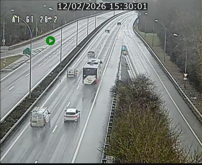 <h2>Traffic live webcam Luxembourg Grevenmacher - A1 direction Allemagne - BK 26.2</h2>