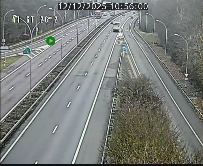 <h2>Traffic live webcam Luxembourg Grevenmacher - A1 direction Allemagne - BK 26.2</h2>