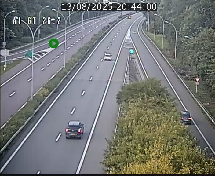 <h2>Traffic live webcam Luxembourg Grevenmacher - A1 direction Allemagne - BK 26.2</h2>