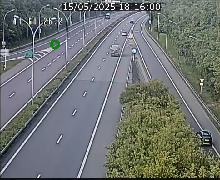 <h2>Traffic live webcam Luxembourg Grevenmacher - A1 direction Allemagne - BK 26.2</h2>
