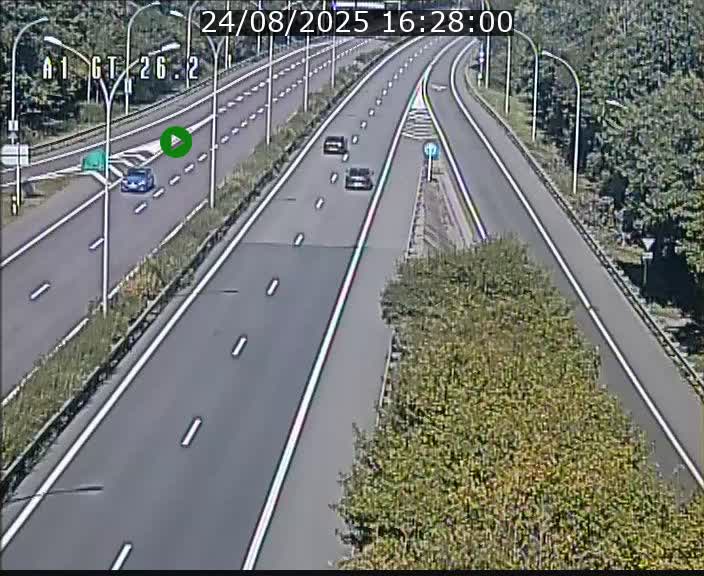 <h2>Traffic live webcam Luxembourg Grevenmacher - A1 direction Allemagne - BK 26.2</h2>