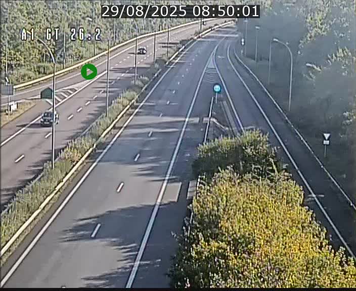 <h2>Traffic live webcam Luxembourg Grevenmacher - A1 direction Allemagne - BK 26.2</h2>