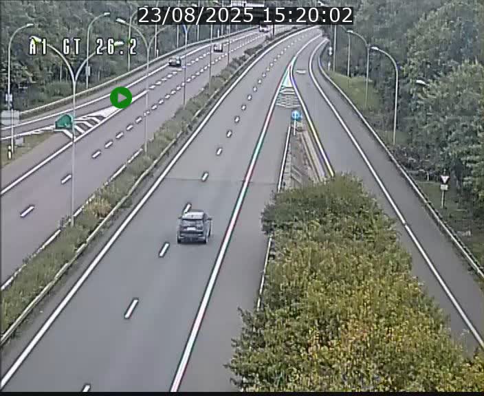 <h2>Traffic live webcam Luxembourg Grevenmacher - A1 direction Allemagne - BK 26.2</h2>