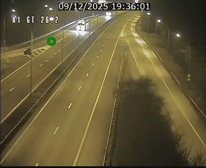 Traffic live webcam Luxembourg Grevenmacher - A1 direction Allemagne - BK 26.2