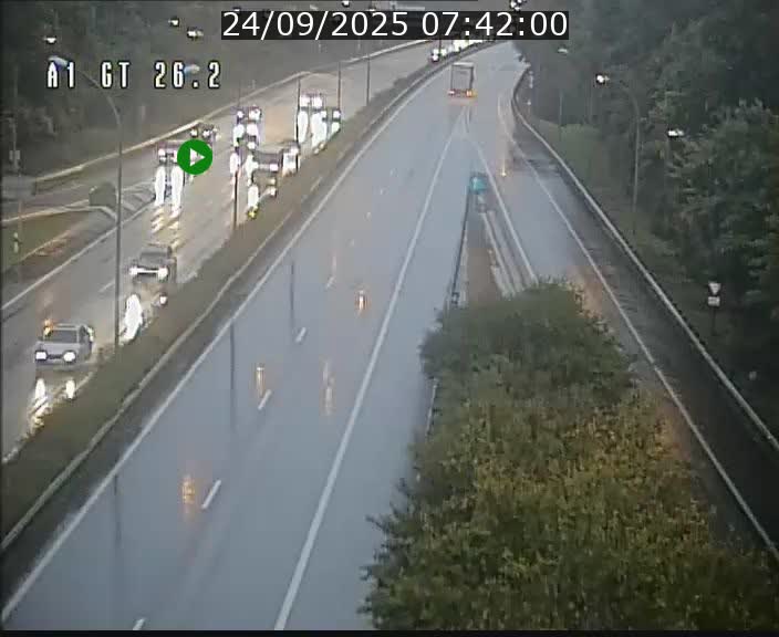<h2>Traffic live webcam Luxembourg Grevenmacher - A1 direction Allemagne - BK 26.2</h2>