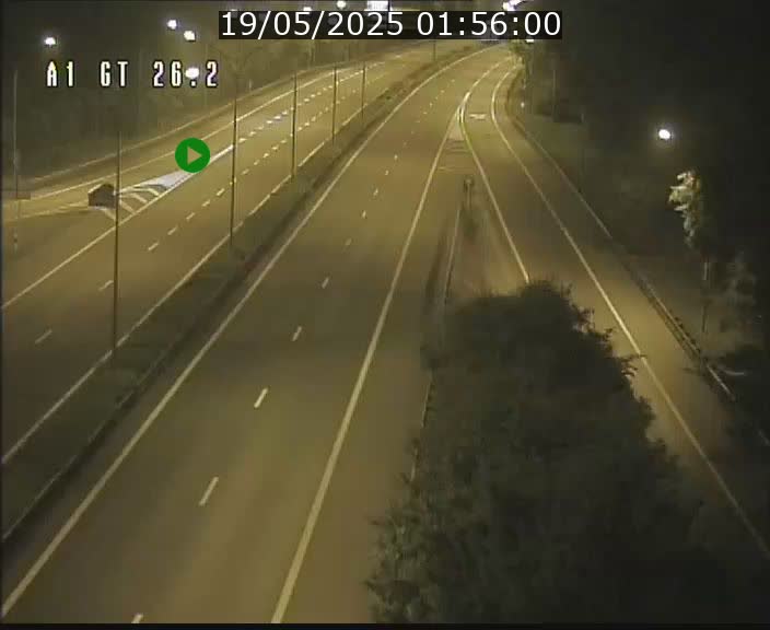 Traffic live webcam Luxembourg Grevenmacher - A1 direction Allemagne - BK 26.2