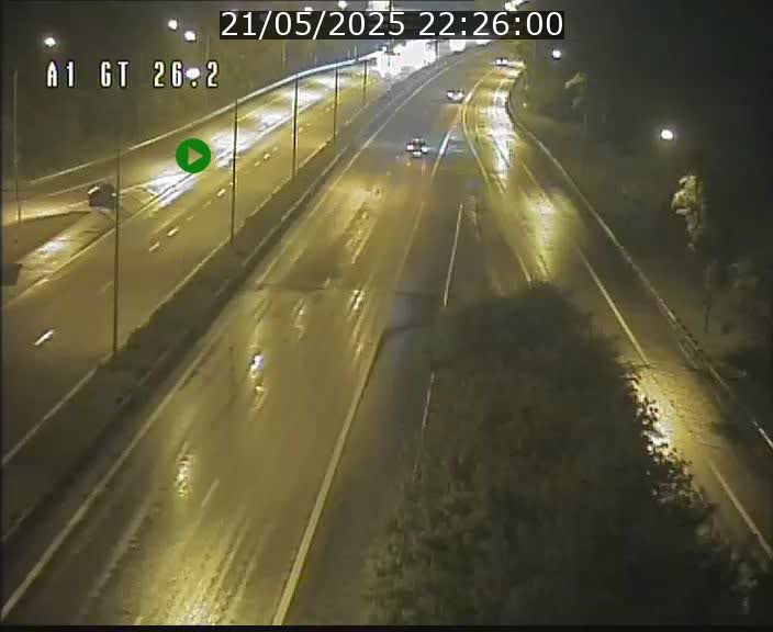 Traffic live webcam Luxembourg Grevenmacher - A1 direction Allemagne - BK 26.2