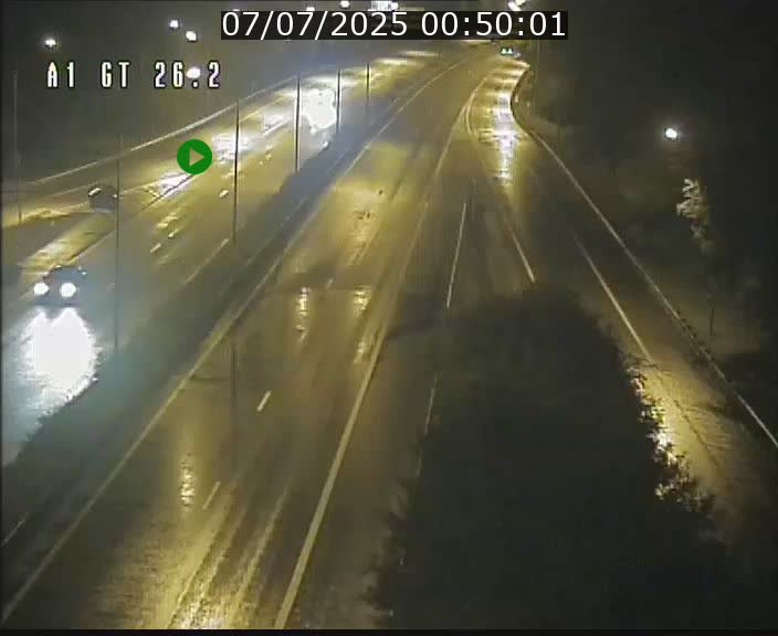 Traffic live webcam Luxembourg Grevenmacher - A1 direction Allemagne - BK 26.2