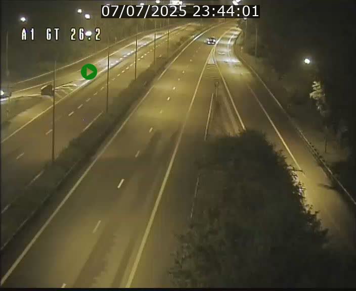 Traffic live webcam Luxembourg Grevenmacher - A1 direction Allemagne - BK 26.2