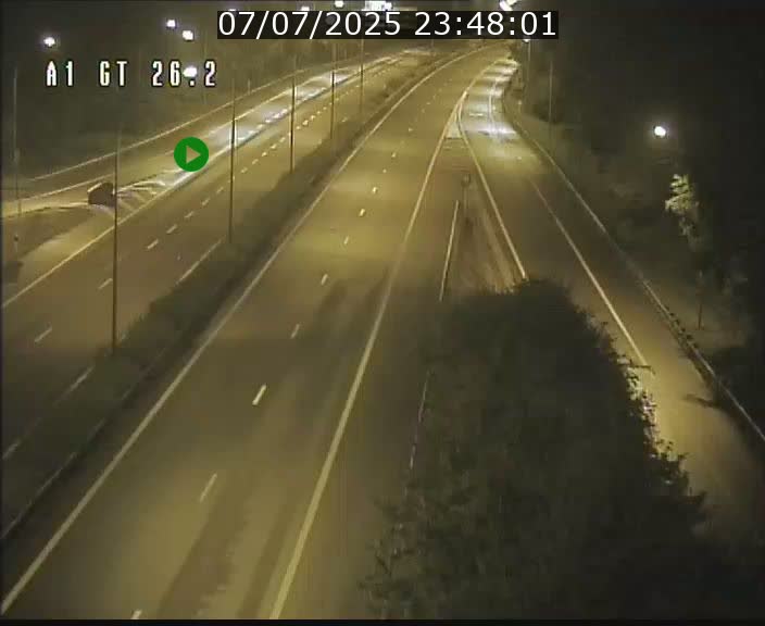 Traffic live webcam Luxembourg Grevenmacher - A1 direction Allemagne - BK 26.2