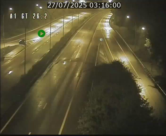 Traffic live webcam Luxembourg Grevenmacher - A1 direction Allemagne - BK 26.2