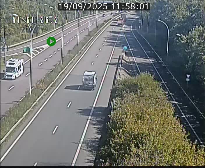 <h2>Traffic live webcam Luxembourg Grevenmacher - A1 direction Allemagne - BK 26.2</h2>