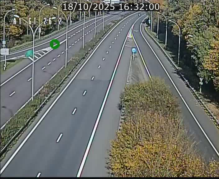 <h2>Traffic live webcam Luxembourg Grevenmacher - A1 direction Allemagne - BK 26.2</h2>