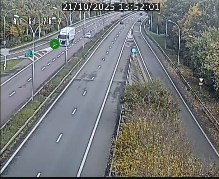 <h2>Traffic live webcam Luxembourg Grevenmacher - A1 direction Allemagne - BK 26.2</h2>
