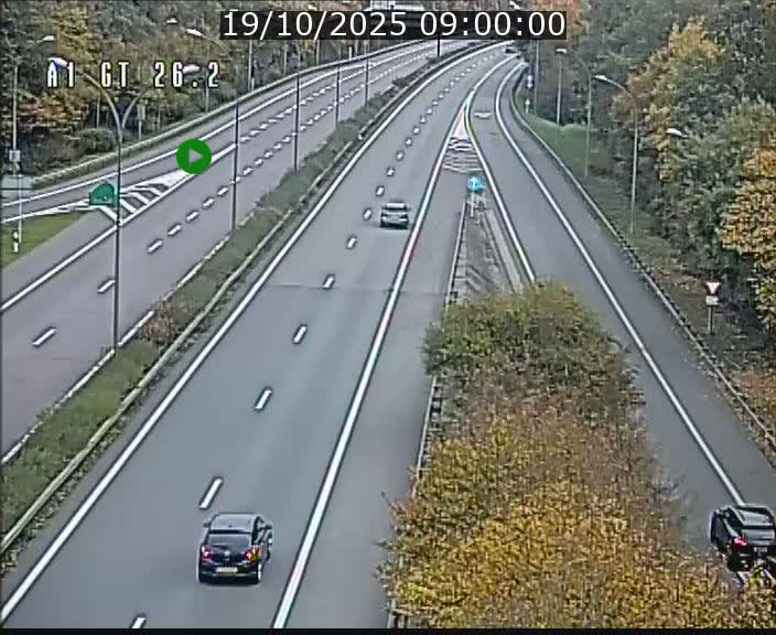 <h2>Traffic live webcam Luxembourg Grevenmacher - A1 direction Allemagne - BK 26.2</h2>