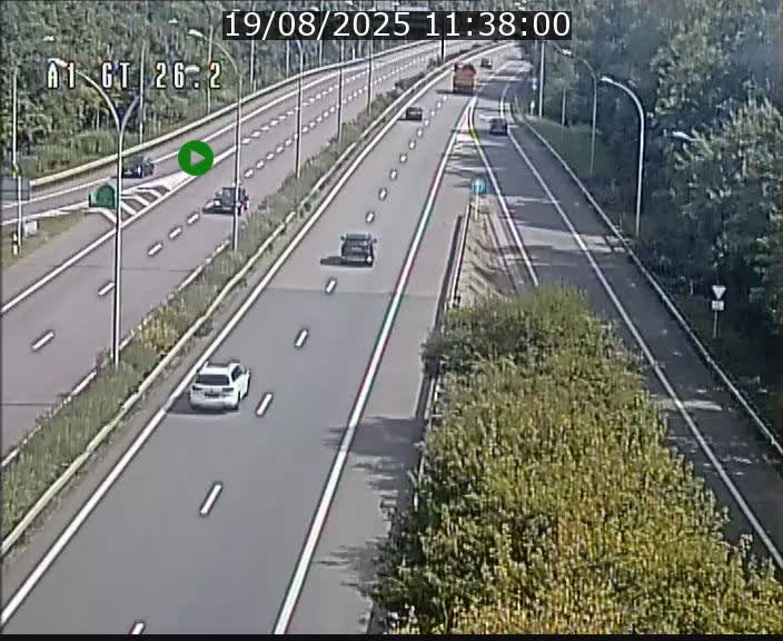 <h2>Traffic live webcam Luxembourg Grevenmacher - A1 direction Allemagne - BK 26.2</h2>