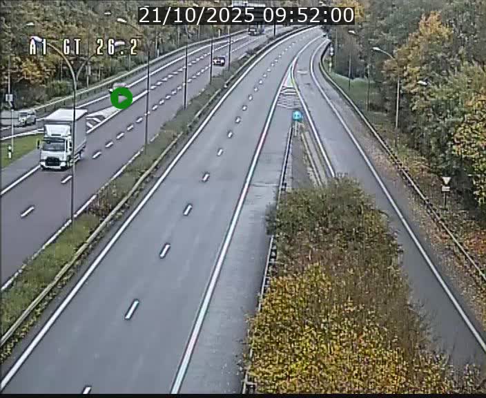 <h2>Traffic live webcam Luxembourg Grevenmacher - A1 direction Allemagne - BK 26.2</h2>