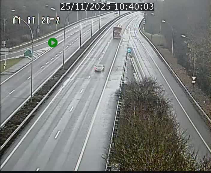 <h2>Traffic live webcam Luxembourg Grevenmacher - A1 direction Allemagne - BK 26.2</h2>