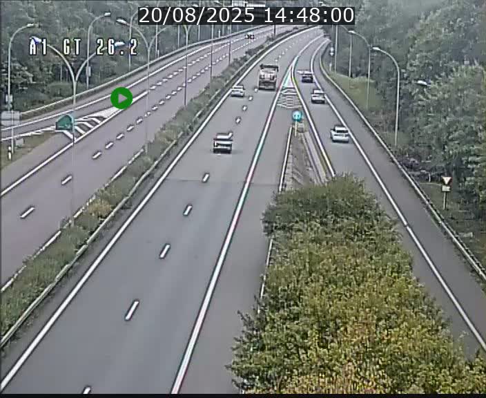 <h2>Traffic live webcam Luxembourg Grevenmacher - A1 direction Allemagne - BK 26.2</h2>