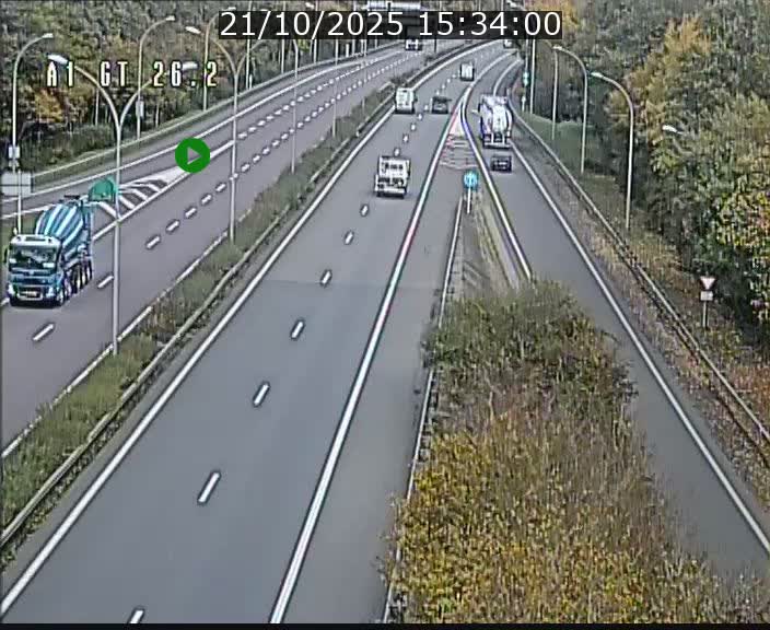 <h2>Traffic live webcam Luxembourg Grevenmacher - A1 direction Allemagne - BK 26.2</h2>