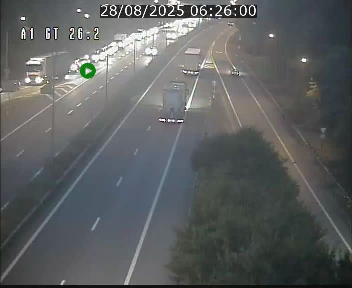 <h2>Traffic live webcam Luxembourg Grevenmacher - A1 direction Allemagne - BK 26.2</h2>