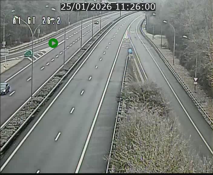 <h2>Traffic live webcam Luxembourg Grevenmacher - A1 direction Allemagne - BK 26.2</h2>