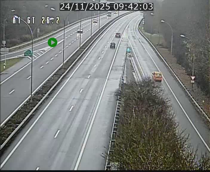 <h2>Traffic live webcam Luxembourg Grevenmacher - A1 direction Allemagne - BK 26.2</h2>
