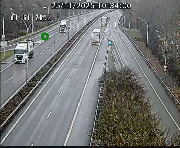 <h2>Traffic live webcam Luxembourg Grevenmacher - A1 direction Allemagne - BK 26.2</h2>