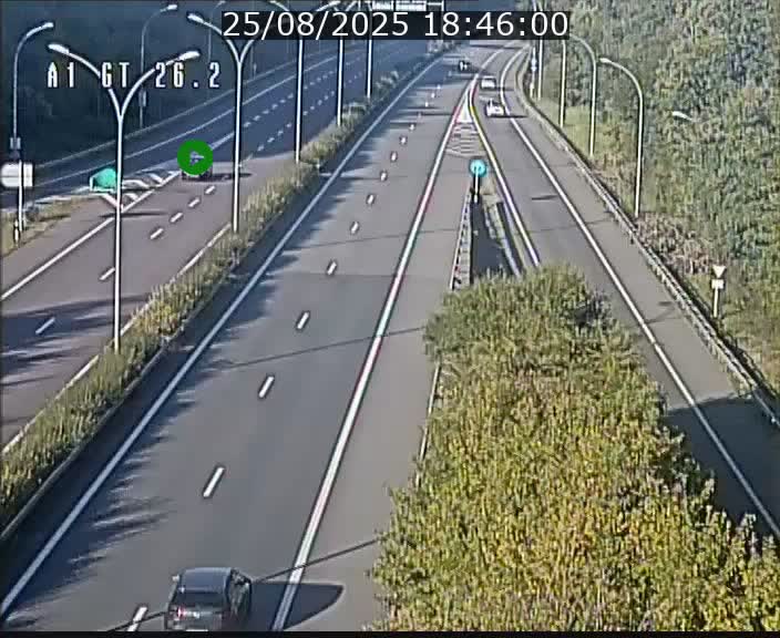 <h2>Traffic live webcam Luxembourg Grevenmacher - A1 direction Allemagne - BK 26.2</h2>
