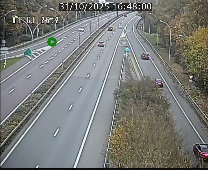 <h2>Traffic live webcam Luxembourg Grevenmacher - A1 direction Allemagne - BK 26.2</h2>