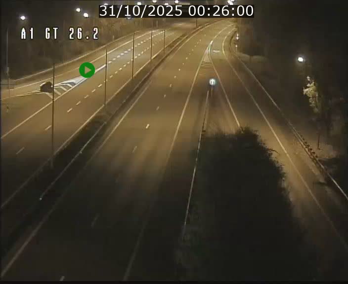 Traffic live webcam Luxembourg Grevenmacher - A1 direction Allemagne - BK 26.2