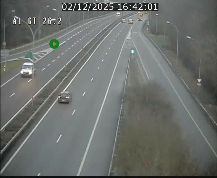 <h2>Traffic live webcam Luxembourg Grevenmacher - A1 direction Allemagne - BK 26.2</h2>