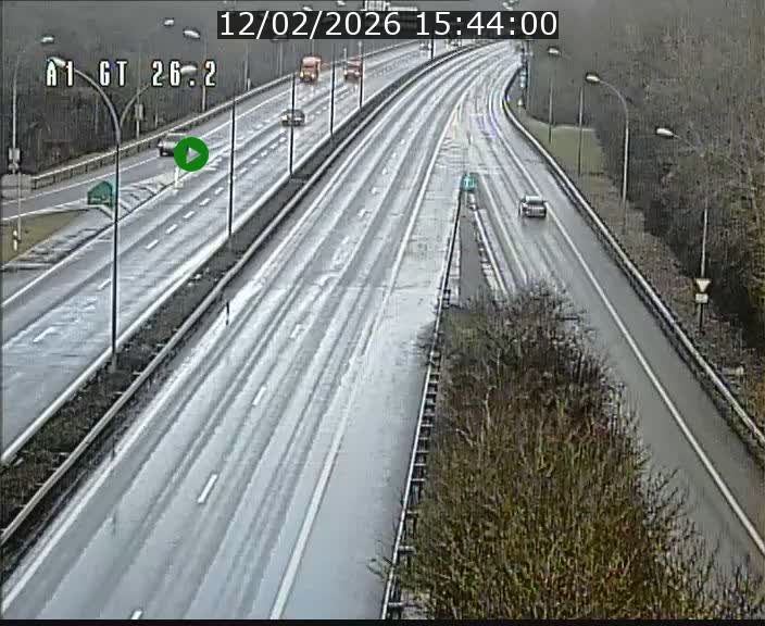 <h2>Traffic live webcam Luxembourg Grevenmacher - A1 direction Allemagne - BK 26.2</h2>
