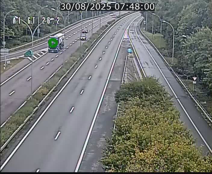 <h2>Traffic live webcam Luxembourg Grevenmacher - A1 direction Allemagne - BK 26.2</h2>
