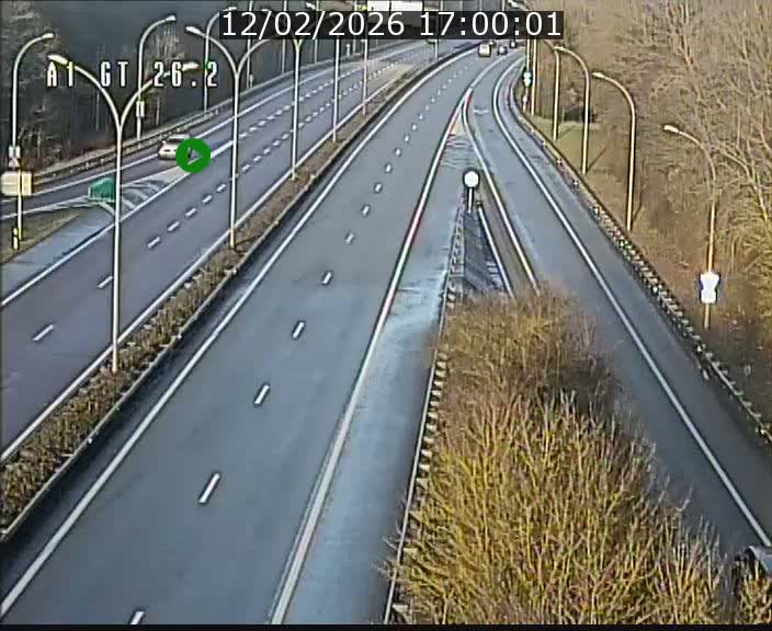 <h2>Traffic live webcam Luxembourg Grevenmacher - A1 direction Allemagne - BK 26.2</h2>
