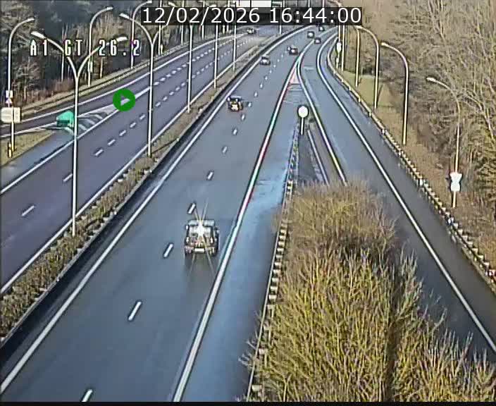 <h2>Traffic live webcam Luxembourg Grevenmacher - A1 direction Allemagne - BK 26.2</h2>